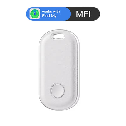 MFi Certified Smart Pet Tracker Compatible with Apple Find My, Bluetooth Pet Tag with Sound Alert, Lost Mode & Location Sharing